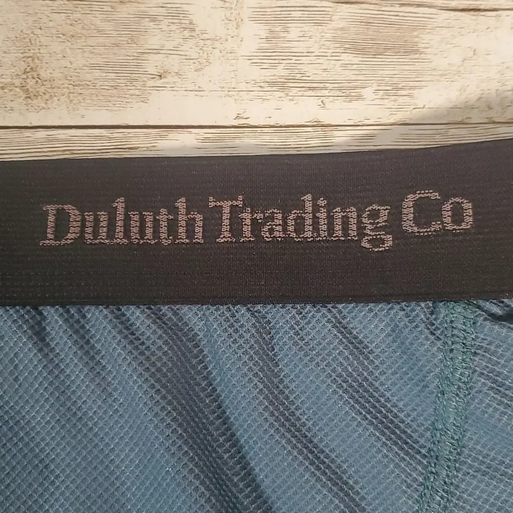 Duluth Trading Company Men's Go Buck Naked Performance Boxer Briefs M NWOT Green